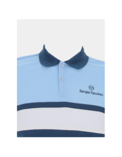Polo à manches courtes elfetta bleu homme - Sergio Tacchini