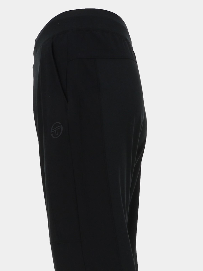 Pantalon jogging pelle noir homme - Sergio Tacchini