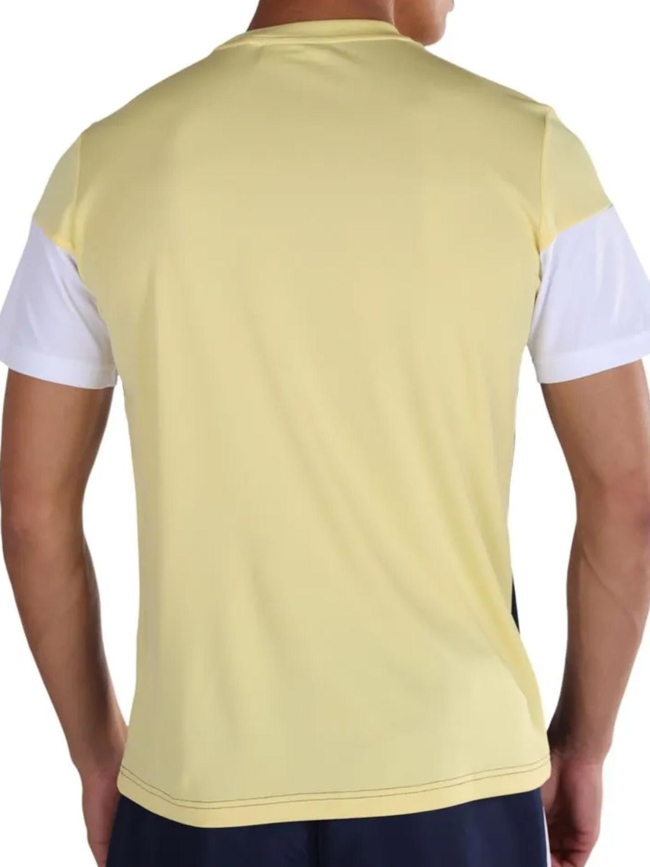 T-shirt à manches courtes prave jaune homme - Sergio Tacchini