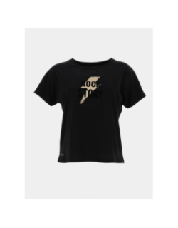 T-shirt loose gabrielle noir femme - Happy & So
