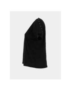 T-shirt loose gabrielle noir femme - Happy & So