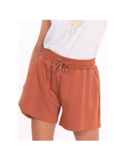 Short jogging fiona sienne ocre femme - Happy & So