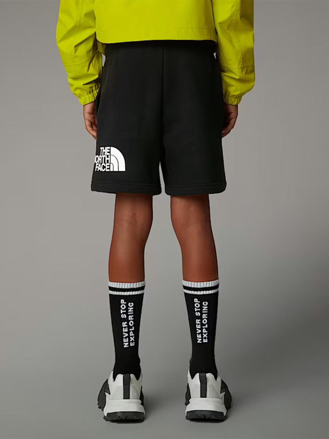 Short regular cotton noir enfant - The North Face