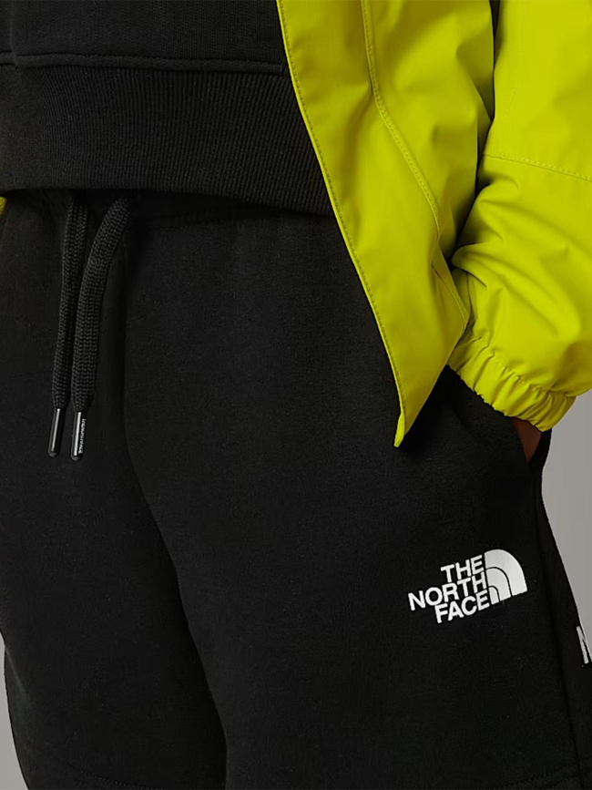 Short regular cotton noir enfant - The North Face