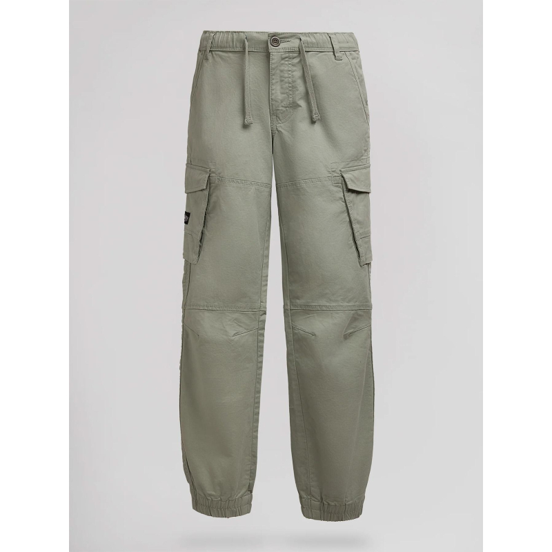 Pantalon cargo p-murray vert garçon - Teddy Smith