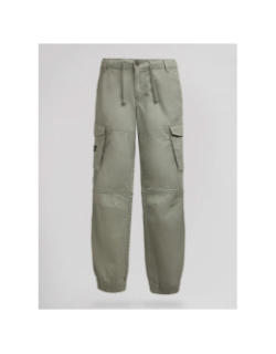 Pantalon cargo p-murray vert garçon - Teddy Smith