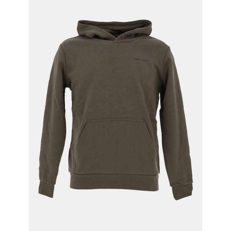 Sweat à capuche s-nark kaki garçon - Teddy Smith