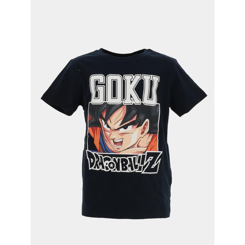 T-shirt à manches courtes dbz goku bleu nuit garçon - Name It