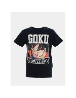 T-shirt à manches courtes dbz goku bleu nuit garçon - Name It