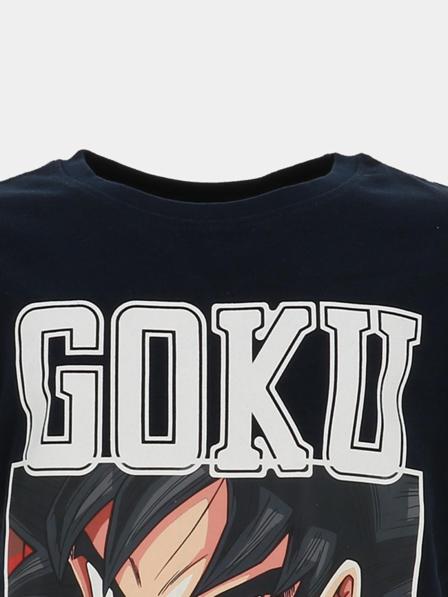 T-shirt à manches courtes dbz goku bleu nuit garçon - Name It
