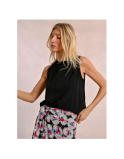 Débardeur uni noir femme - Molly Bracken