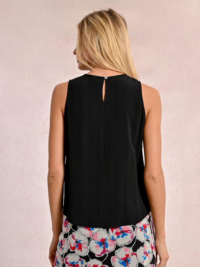 Débardeur uni noir femme - Molly Bracken