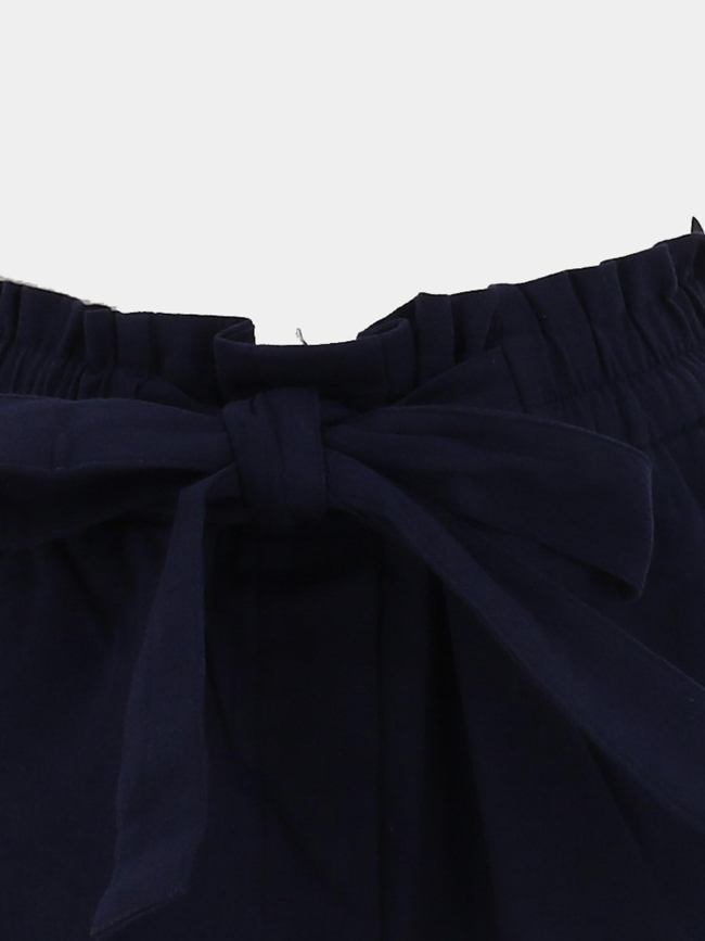 Short taille haute bleu marine femme - Molly Bracken