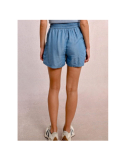 Short effet denim léger bleu femme - Molly Bracken