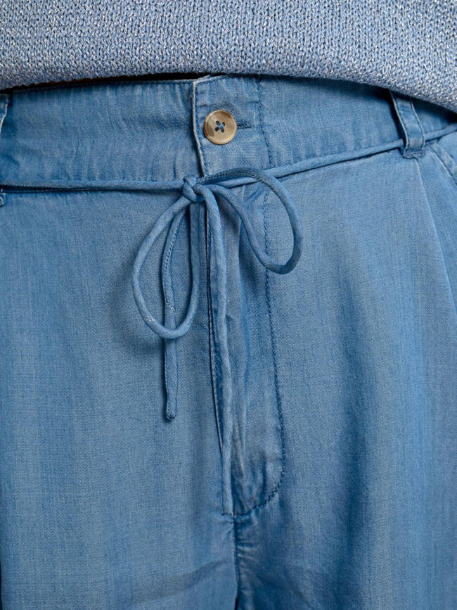 Short effet denim léger bleu femme - Molly Bracken