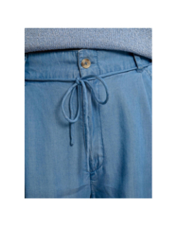 Short effet denim léger bleu femme - Molly Bracken