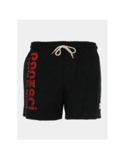 Short uni a noir et rouge adulte - Panzeri