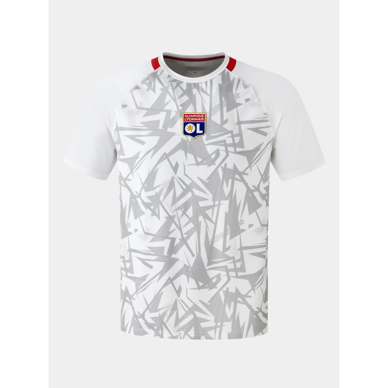 T-shirt training strike blanc enfant - Olympique Lyonnais