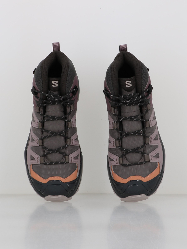 Chaussures de randonnée x ultra 360 mid gtx violet femme - Salomon