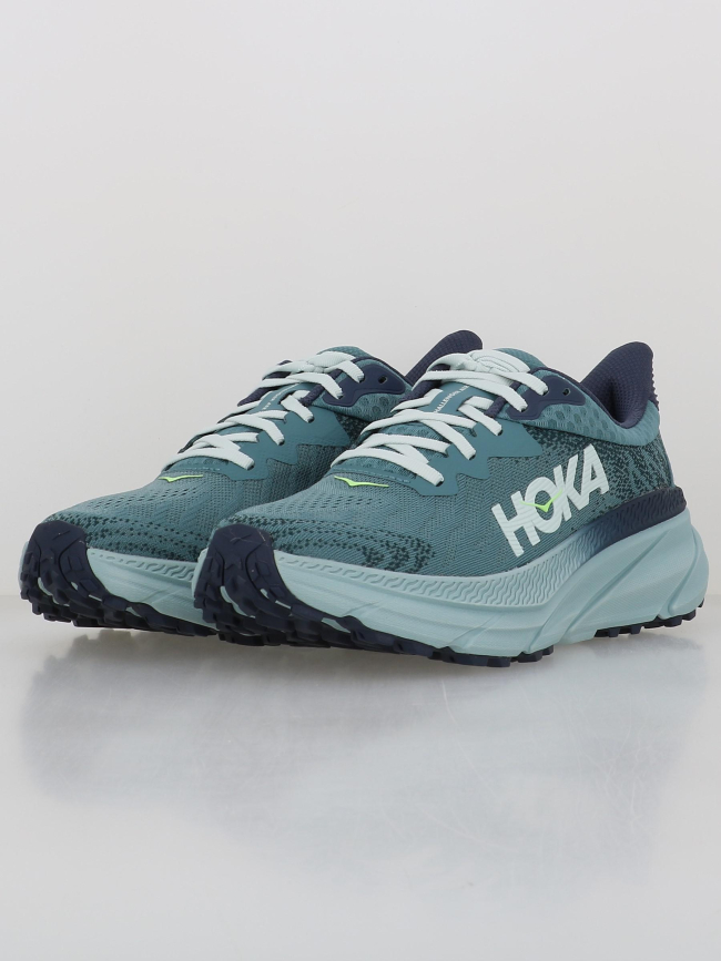 Chaussures de trail challenger 7 bleu homme - Hoka