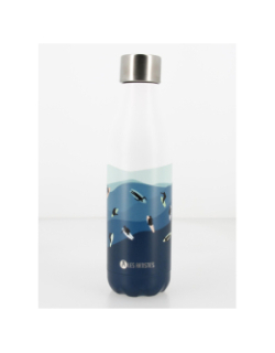 Gourde isotherme time up surf 500ml bleu - Les Artistes