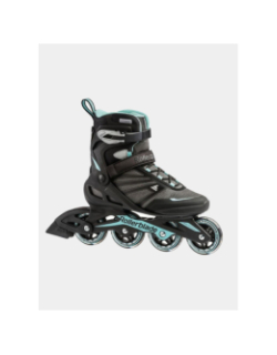 Rollers zetrablade w noir gris et bleu femme - Rollerblade