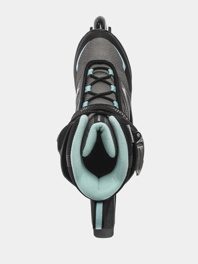 Rollers zetrablade w noir gris et bleu femme - Rollerblade