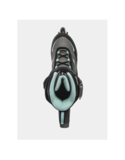 Rollers zetrablade w noir gris et bleu femme - Rollerblade