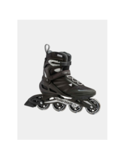 Rollers zetrablade noir gris et argent homme - Rollerblade