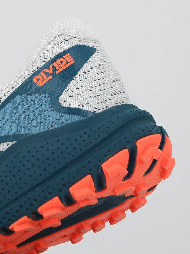 Chaussures de trail divide 5 bleu blanc femme - Brooks