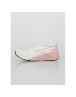 Chaussures de running launch 11 rose blanc femme - Brooks
