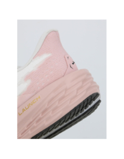 Chaussures de running launch 11 rose blanc femme - Brooks