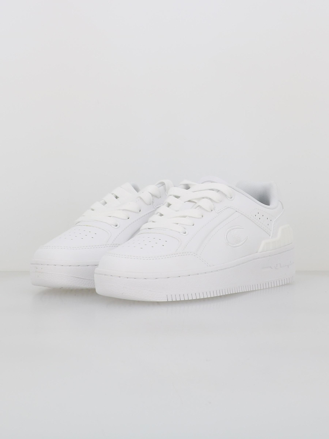 Baskets turbo 500 blanc femme - Champion