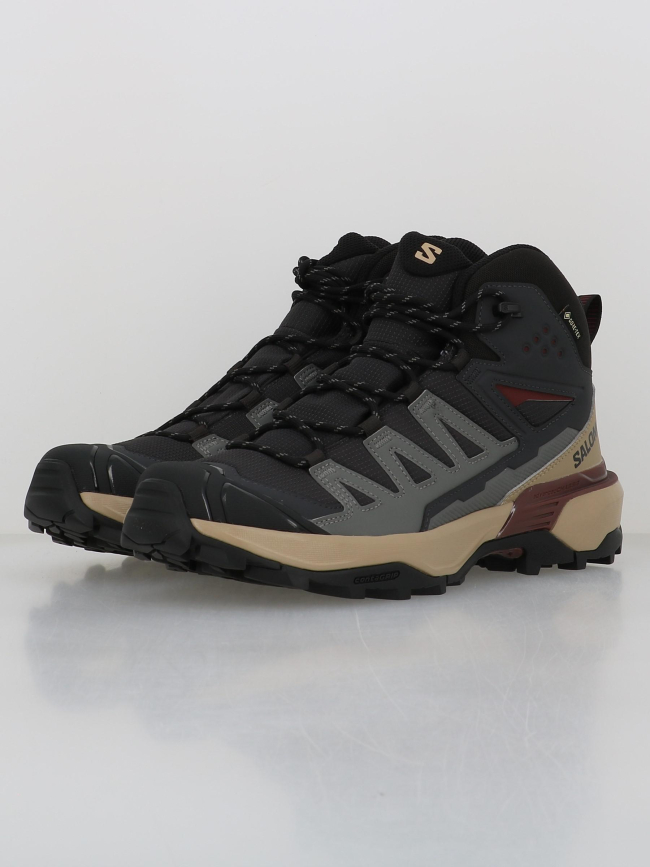Chaussures de randonnée x ultra 360 mid gtx gris homme - Salomon