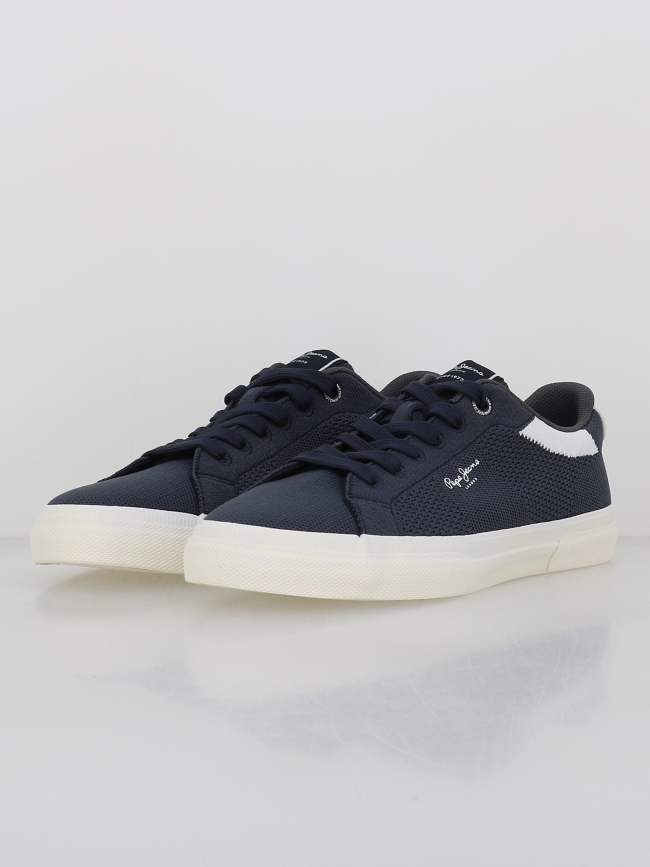 Baskets en toile kenton bleu marine homme - Pepe Jeans