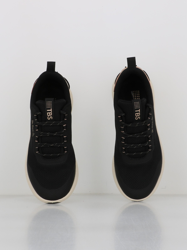 Baskets en tissu jazzevo noir femme - Tbs