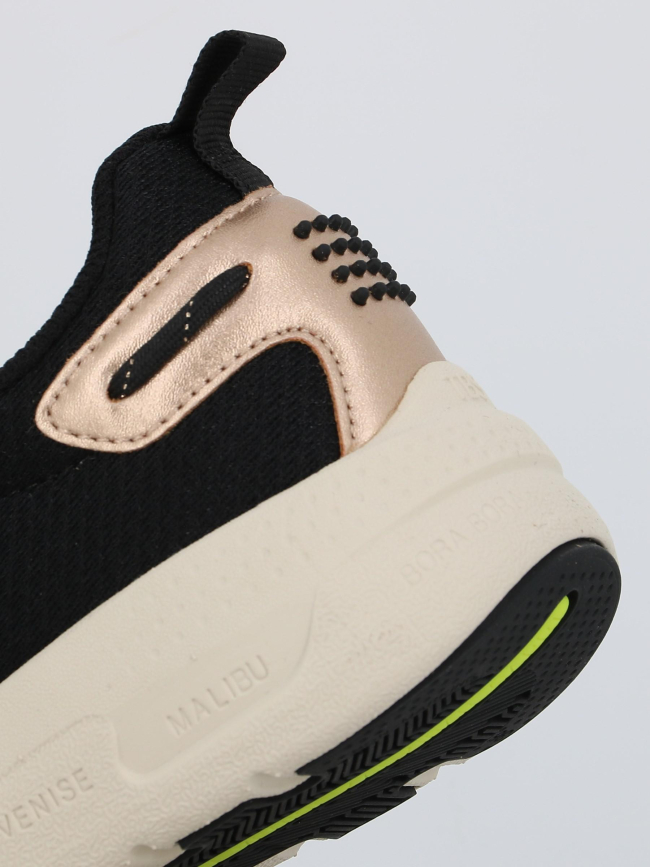 Baskets en tissu jazzevo noir femme - Tbs