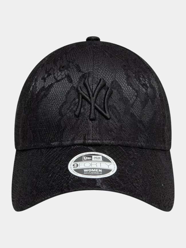 Casquette 9forty NY yankees dentelle noir femme - New Era