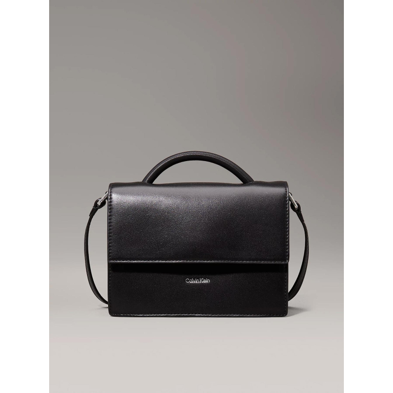 Sac à main en bandoulière linn top noir femme - Calvin Klein