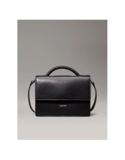 Sac à main en bandoulière linn top noir femme - Calvin Klein