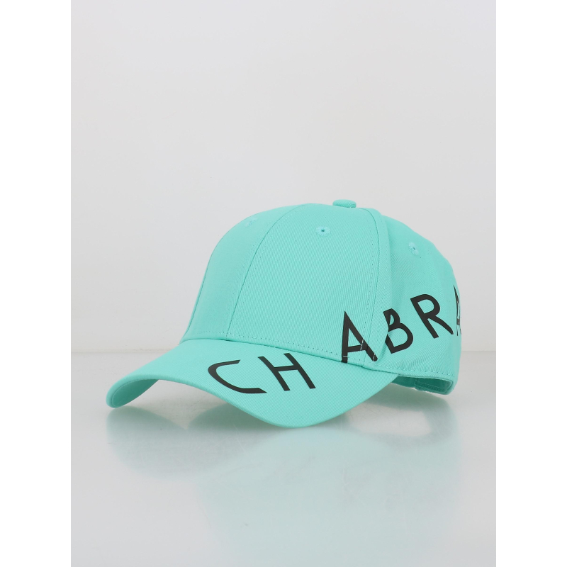 Casquette à logo latéral vert homme - Chabrand