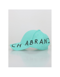 Casquette à logo latéral vert homme - Chabrand