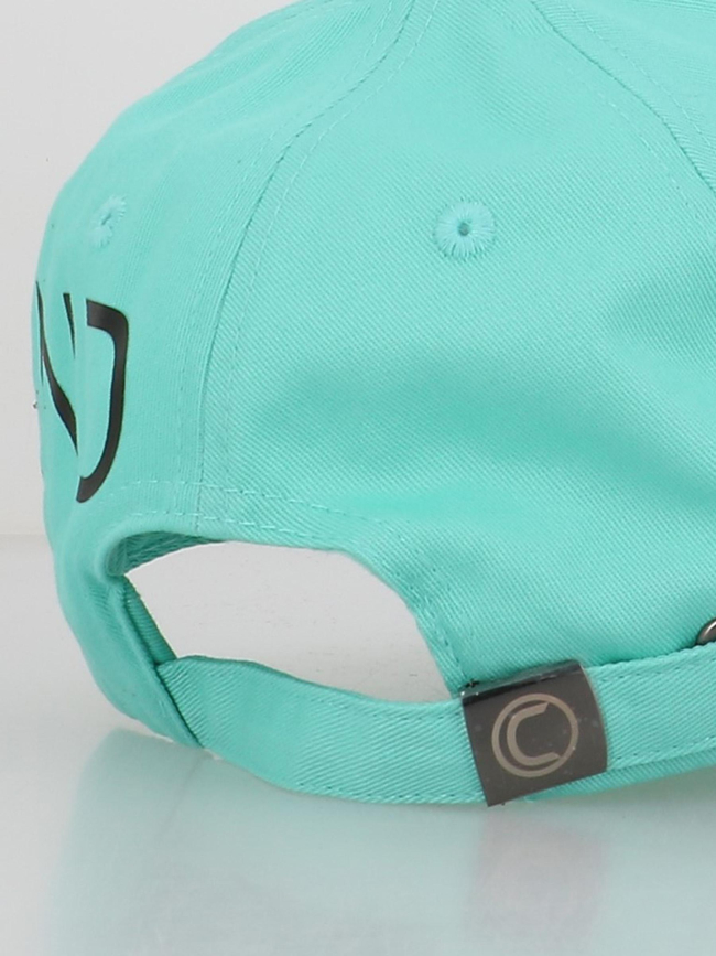 Casquette à logo latéral vert homme - Chabrand