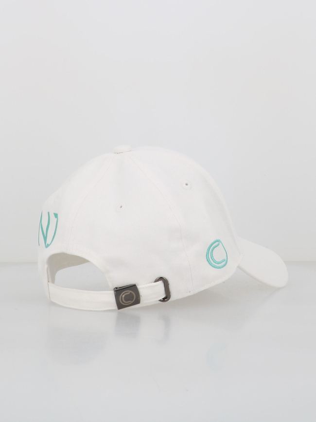 Casquette à logo latéral blanc homme - Chabrand