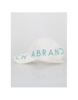 Casquette à logo latéral blanc homme - Chabrand