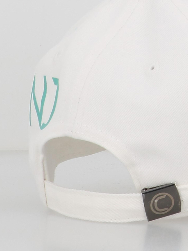 Casquette à logo latéral blanc homme - Chabrand