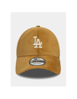 Casquette 9forty LA dodgers cord beige foncé - New Era