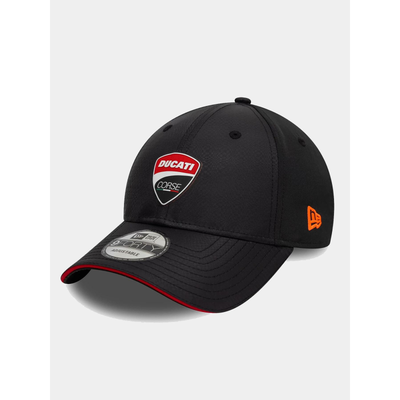 Casquette 9forty ducati motor logo noir et rouge - New Era