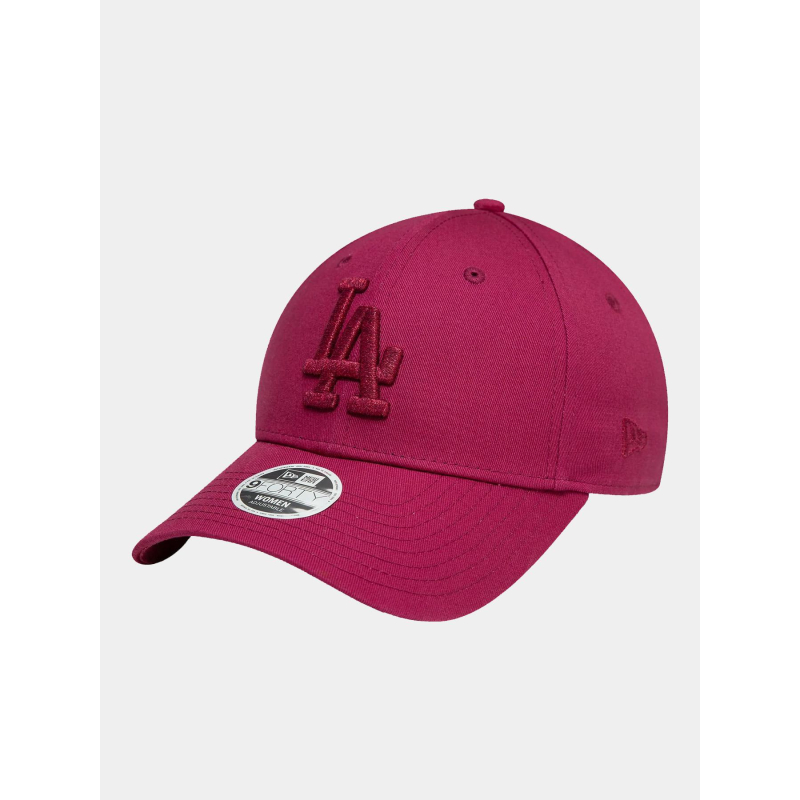 Casquette 9forty LA dodgers logo brillant pourpre femme - New Era