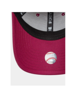 Casquette 9forty LA dodgers logo brillant pourpre femme - New Era